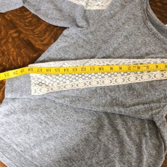 NEW Flora Nikrooz Soft Gray With Lace Jogger Set Sz XS Cozycore, Lounge - Picture 9 of 16